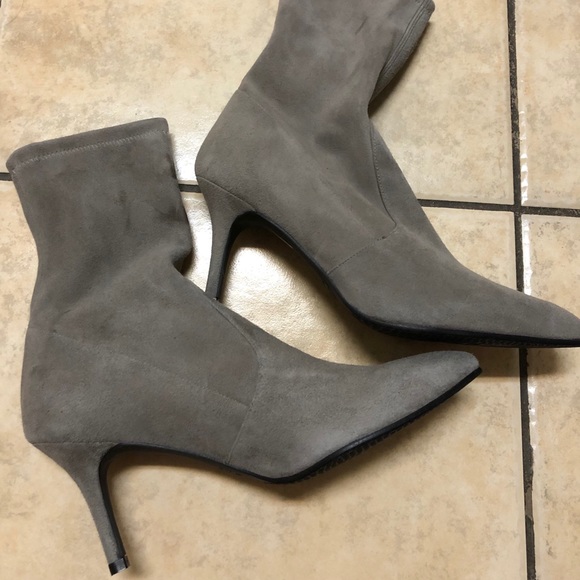 stuart weitzman zepher suede bootie